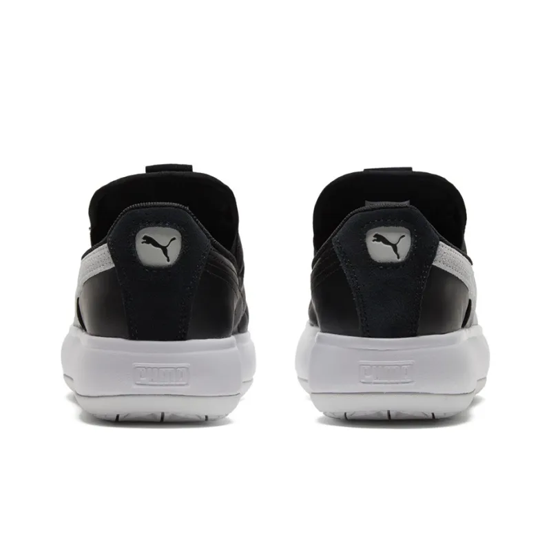 PUMA Suede Mayu Slip on Shoes Black/White Women's-4