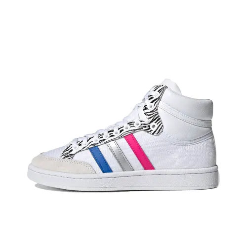 Adidas Originals Americana Skateboard Shoes Women's Mid-Top White