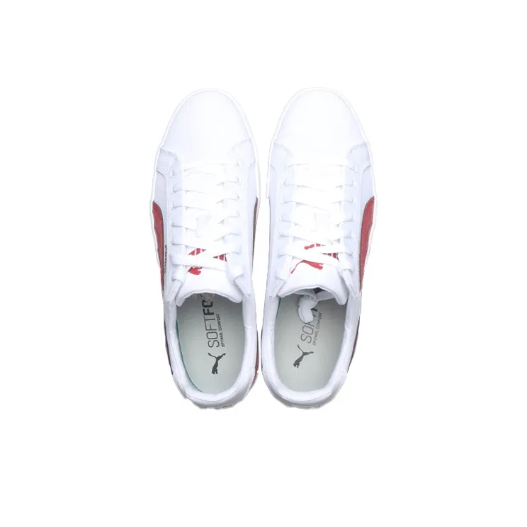 PUMA Smash Vulc Canvas 'White American Beauty'-2