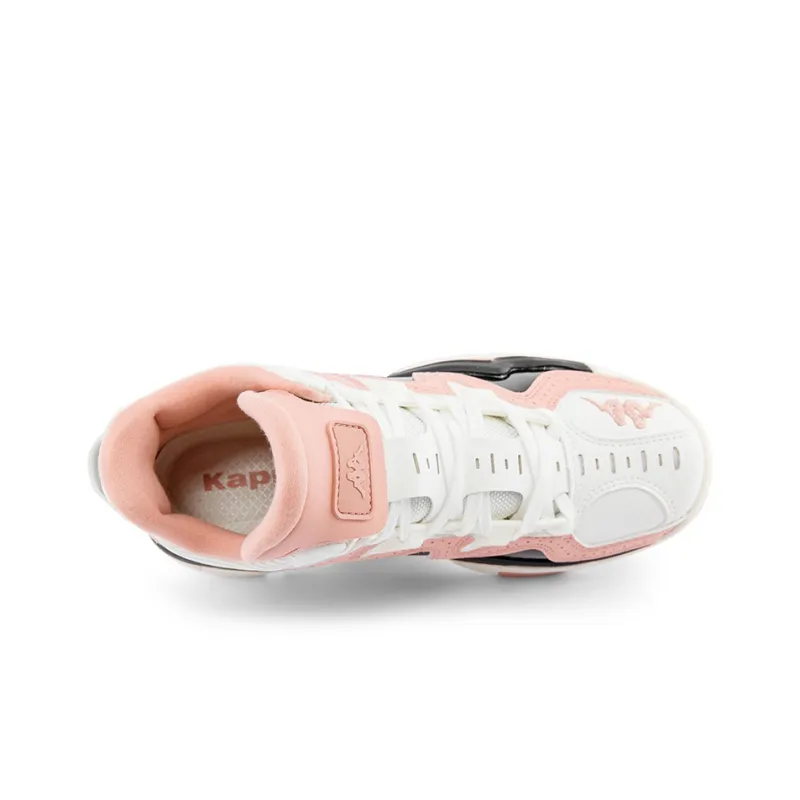 Kappa Abrasion Resistant High Top Skateboard Shoes Women's Mist Rose Pink-5