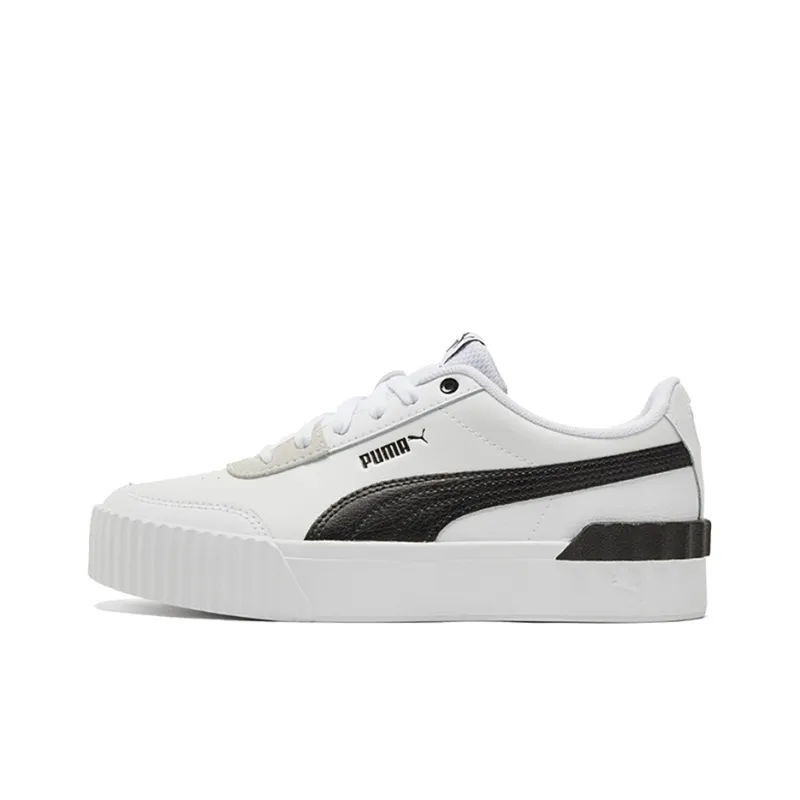 PUMA Carina Lift Shoes Black/White/Grey Women's-0