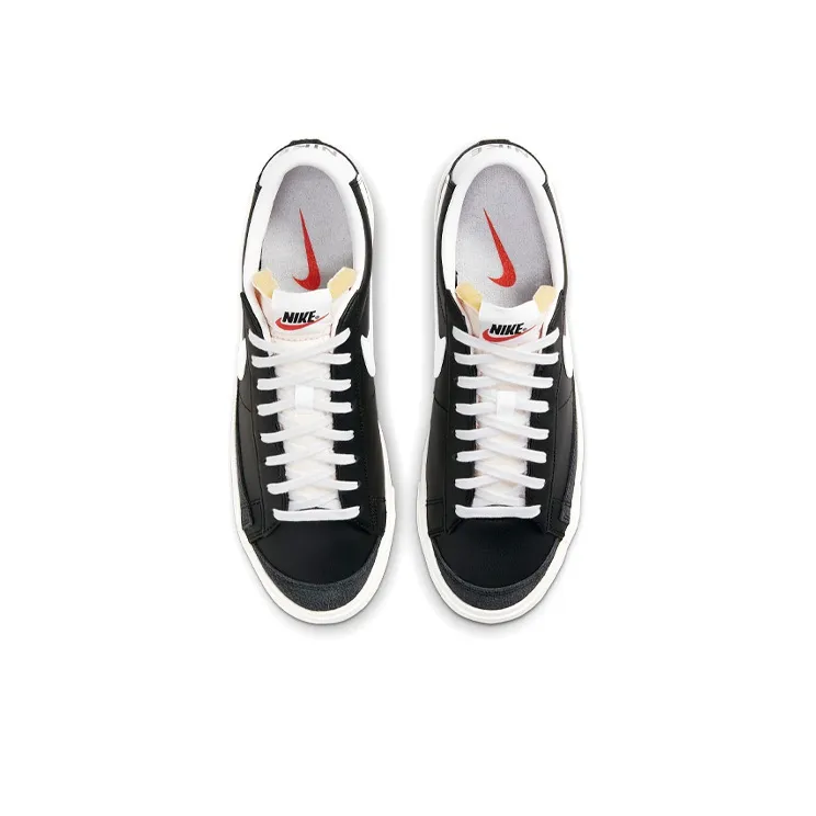 Nike Blazer Low 77 Black White-3