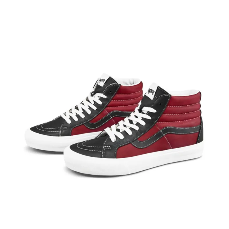 Vans SK8 Hi Reissue Vlt Lx 'Black Red'-1