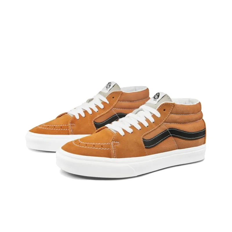 Vans Retro Sport Sk8 Mid Shoes Orange-1