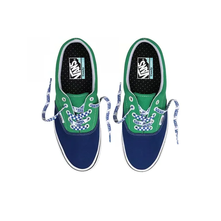 Vans ComfyCush Era Lace Mix True Blue Fern Green-2
