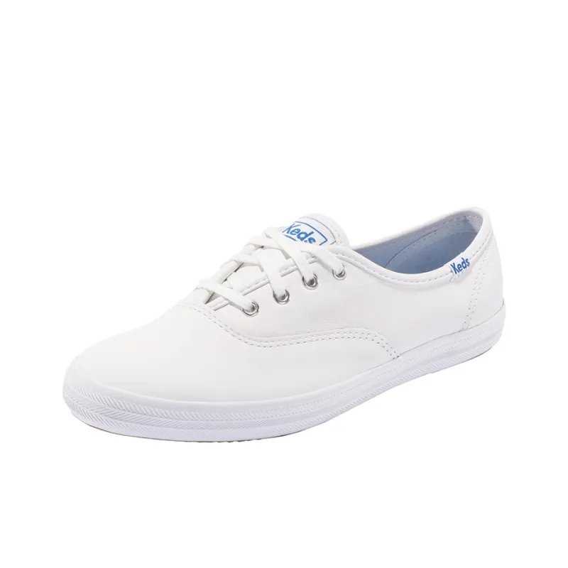 Keds Champion Low Top Skateboard Shoes Women's White-1