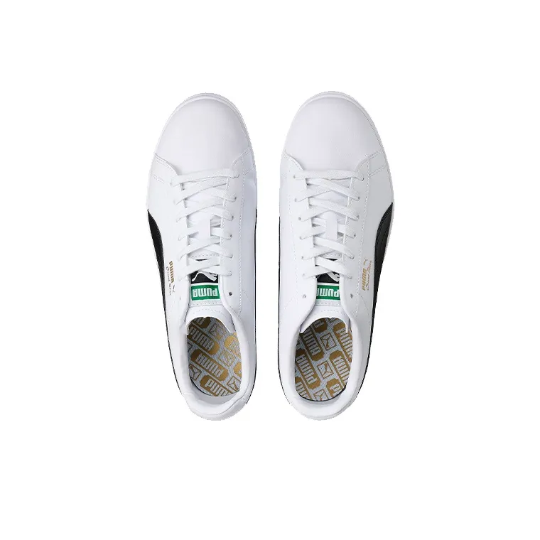 PUMA Court Star Low Top Casual Skate Shoes Unisex White Black-2
