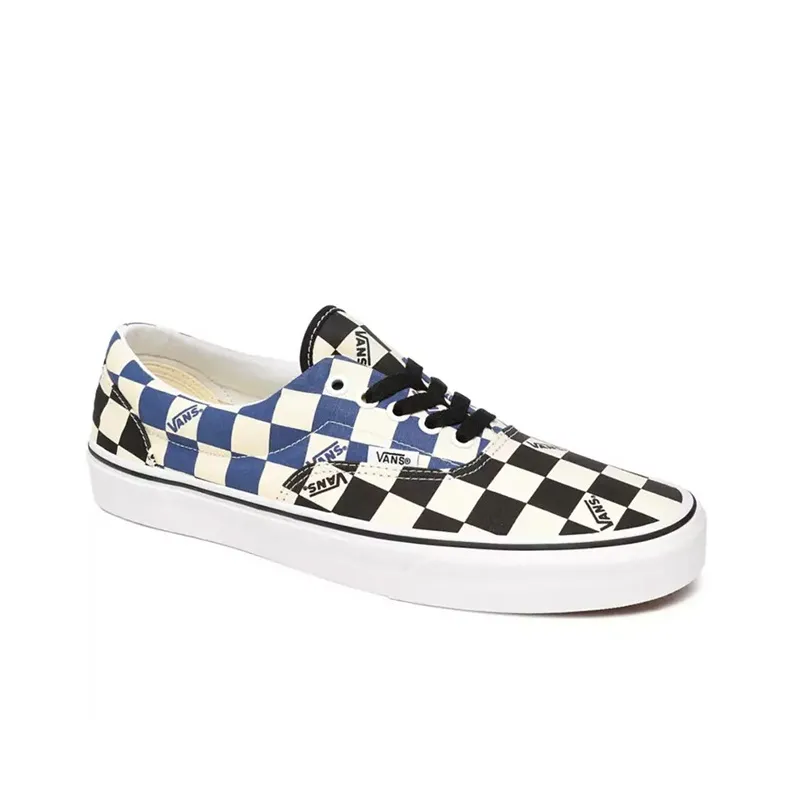 Vans Era Big Check Black Navy-2