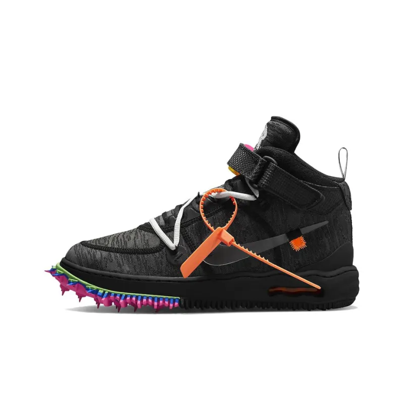 Nike Air Force 1 Mid Off White Black-0