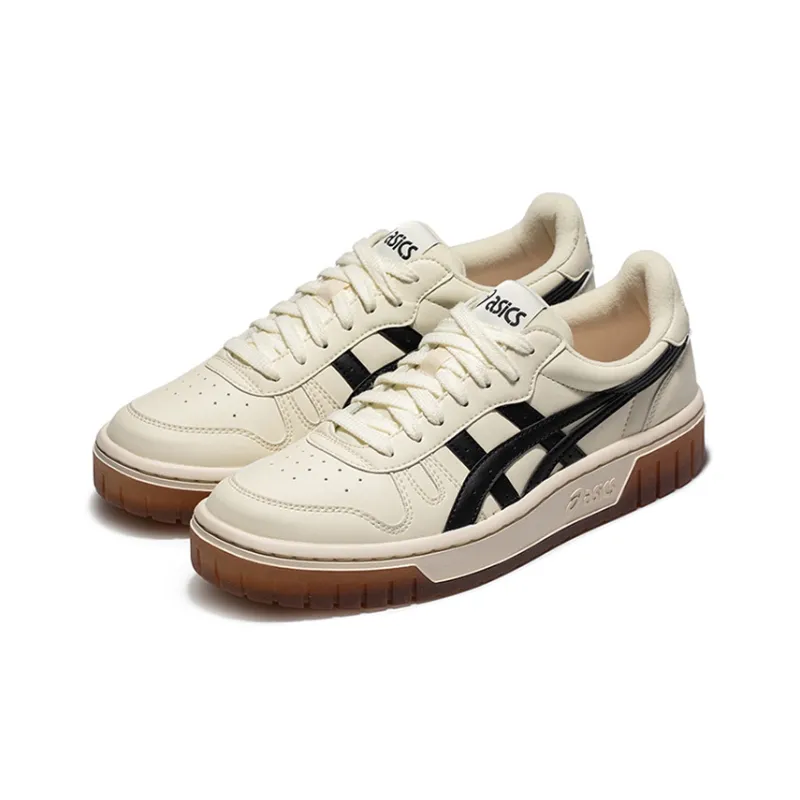 Asics Court Mz Cream Black Gum-2