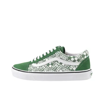 Old Skool Vans 'Off The Wall Green'