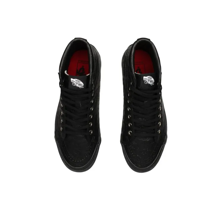 Vans Sk8 Hi Lx Jim Goldberg Black Leather-2
