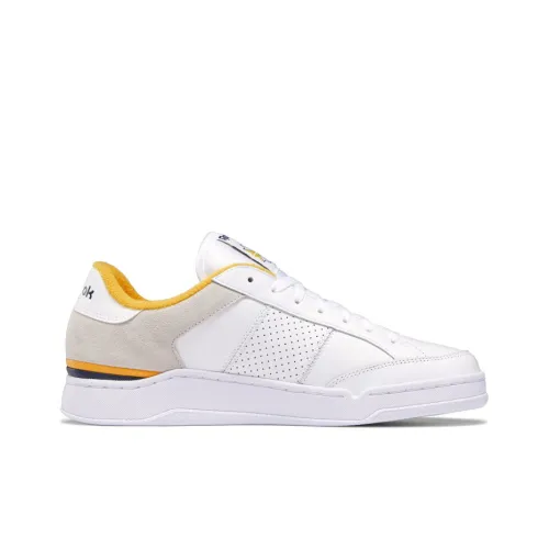 Reebok Ad Court Skateboard Shoes Unisex Low-Top White/Gray/Yellow