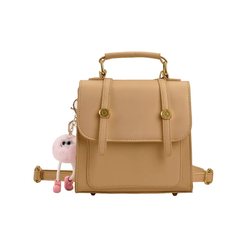 SURELAPTOP Leather PU Backpack Handbag Medium Size Women's Multicolor-27