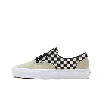 Vans Customs Checkerboard Era Plaid Black/White Redwhite