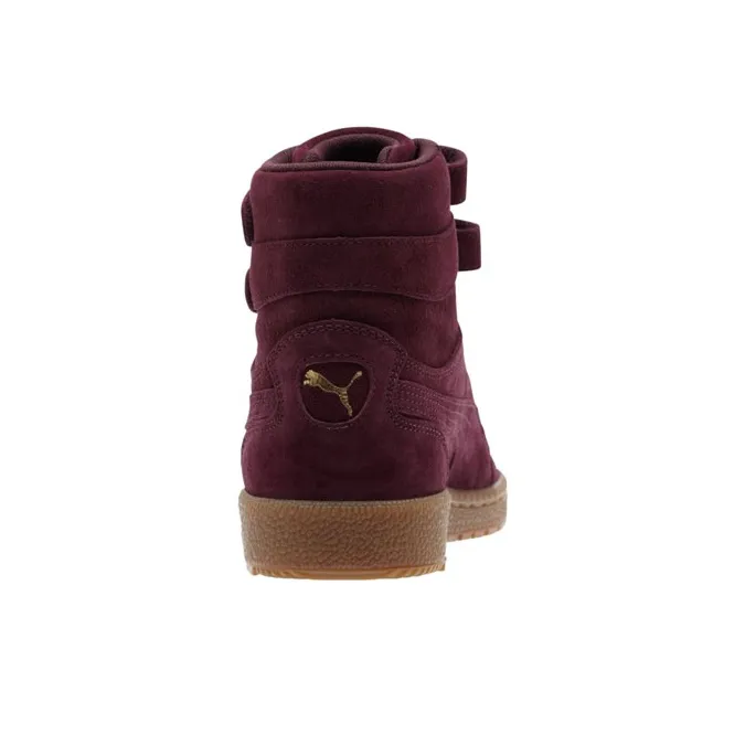 PUMA Sky 2 Skateboard Shoes Women's High-Top Purple-4