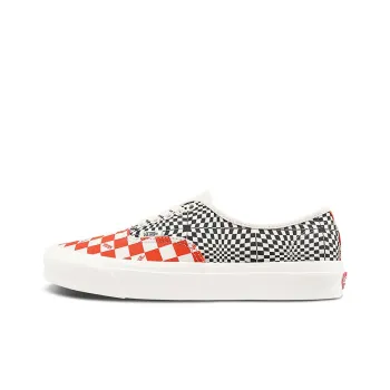 Vans Authentic Logo Check Flame Black