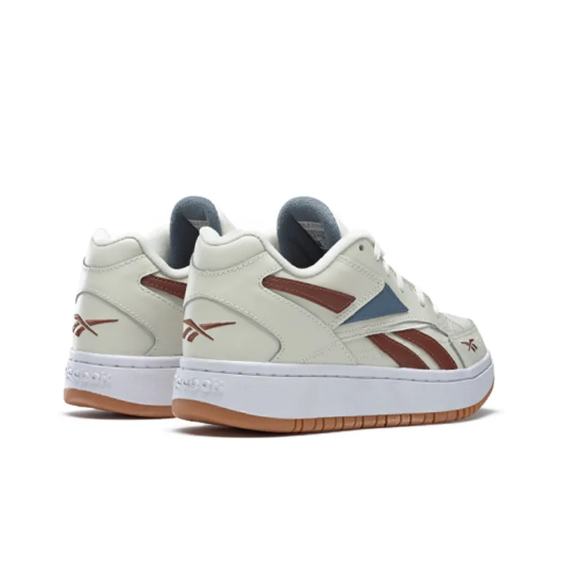 Reebok Court Double Mix Shoes White/Red Women's-3