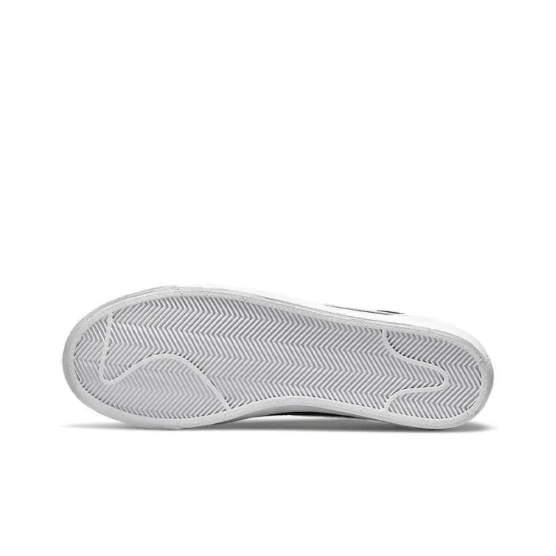 Nike Blazer Low 77 Suede Black White-5
