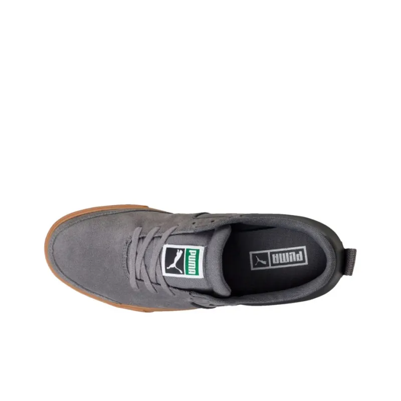 PUMA Funist Slider Vulc Anti-Slip Wear-Resistant Low-Top Skateboard Shoes Men's Gray-2