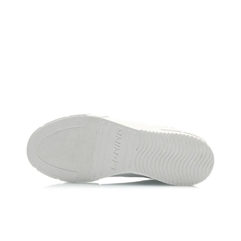 LiNing CF The One Low Top Skateboard Shoes Men's Mist White-4
