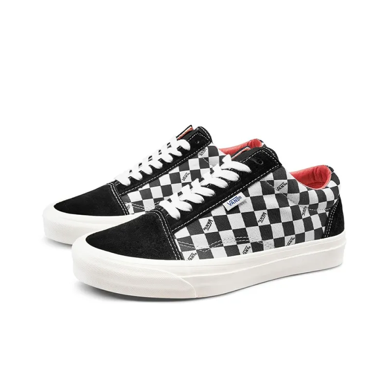 Old Skool Vans Ns Og Lx 'Black Checkerboard Logo'-1