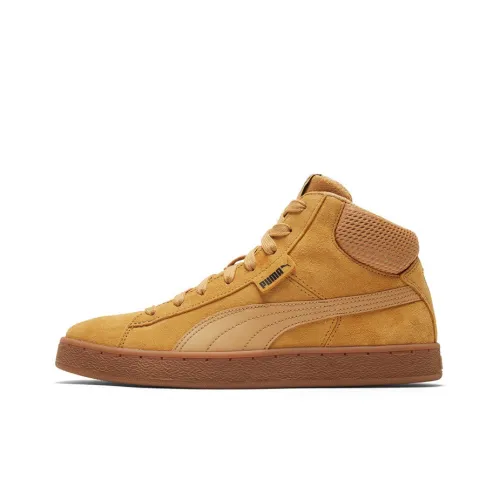 PUMA 1948 Skateboard Shoes Unisex Mid-Top Brown