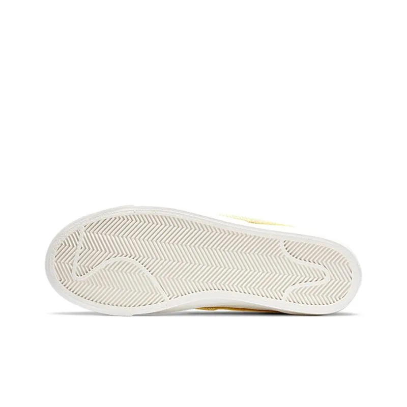 Nike Blazer Mid Vintage 77 Cotton Waffle White University Gold Women's-5