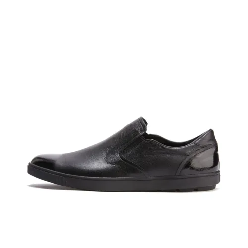 Onitsuka Tiger Slip on Deluxe Abrasion Resistant Cushioning Low Top Skateboard Shoes Men's Black