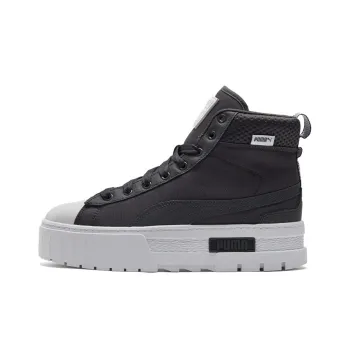 PUMA Mayze Mid Safari Casual Skateboarding Shoes Black Women's