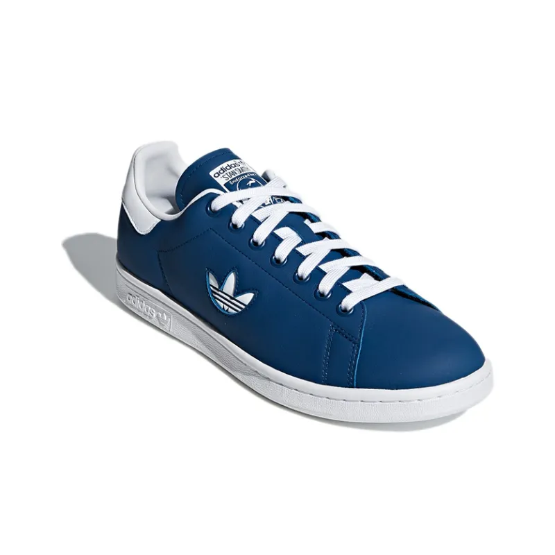 Adidas Originals Stan Smith 'Blue White Logo'-2
