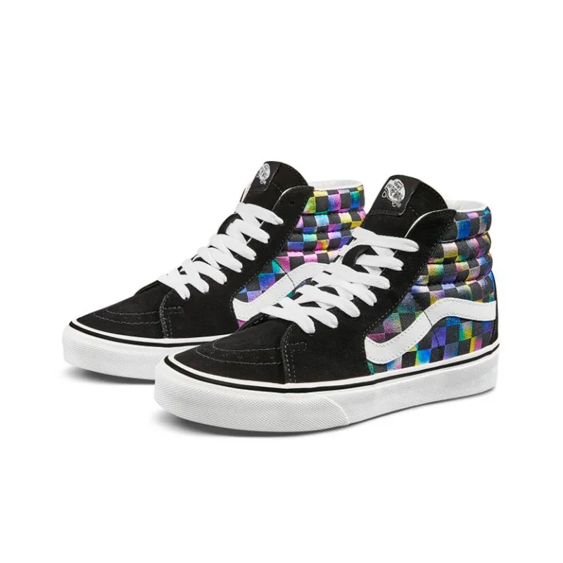 Sk8 Women's Vans Hi 'Iridescent Checkerboard' Women's-1