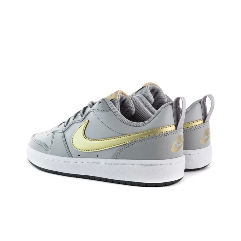 Nike Court Borough Low 2 'Gray Gold' Gs-2