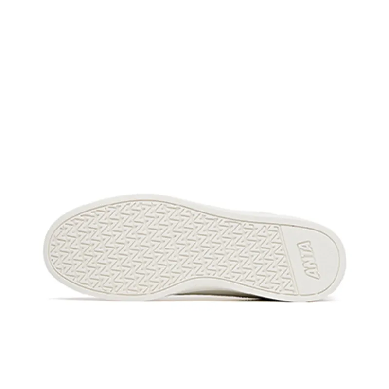 Anta Low Top Skateboard Shoes Women's White Purple-4