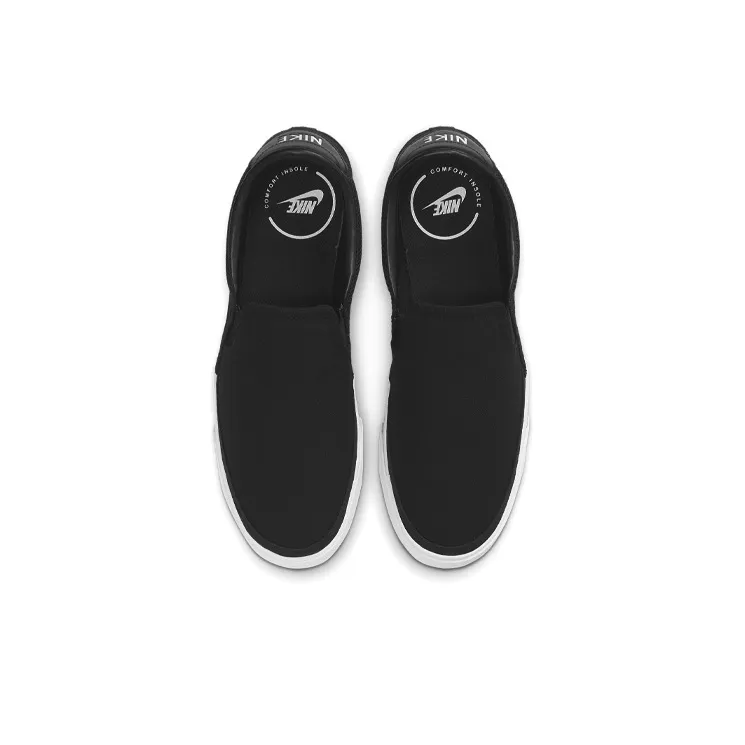 Nike Court Legacy Slip 'Black White'-3