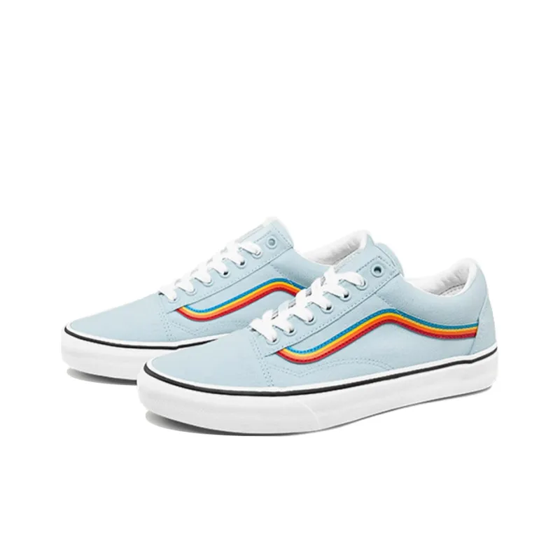 Vans Old Skool Blue/Multi Color-2
