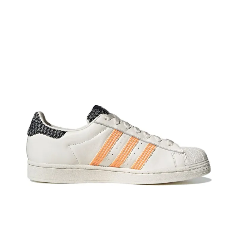 Adidas Superstar 'Off White Orange Rush'-1