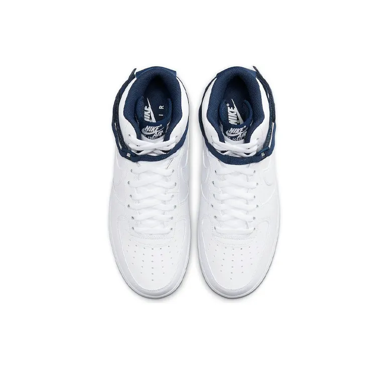 Nike Air Force 1 High '07 2 White Mystic Navy-2