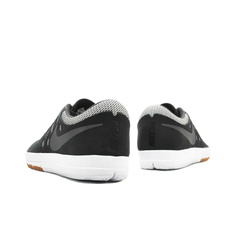 Nike Free Sb Skateboard Low Top Sneakers Black-2