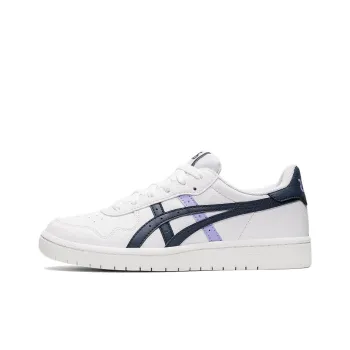 Asics JAPAN S Low-Top Skateboard Shoes Women's White Blue