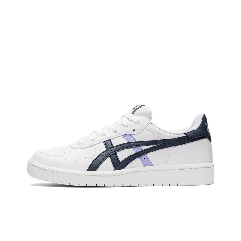 Asics JAPAN S Low-Top Skateboard Shoes Women's White Blue-0