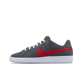 Nike Court Royale Slip-Resistant Cushioning Wear-Resistant Low-Top Skateboard Shoes GS Gray Red