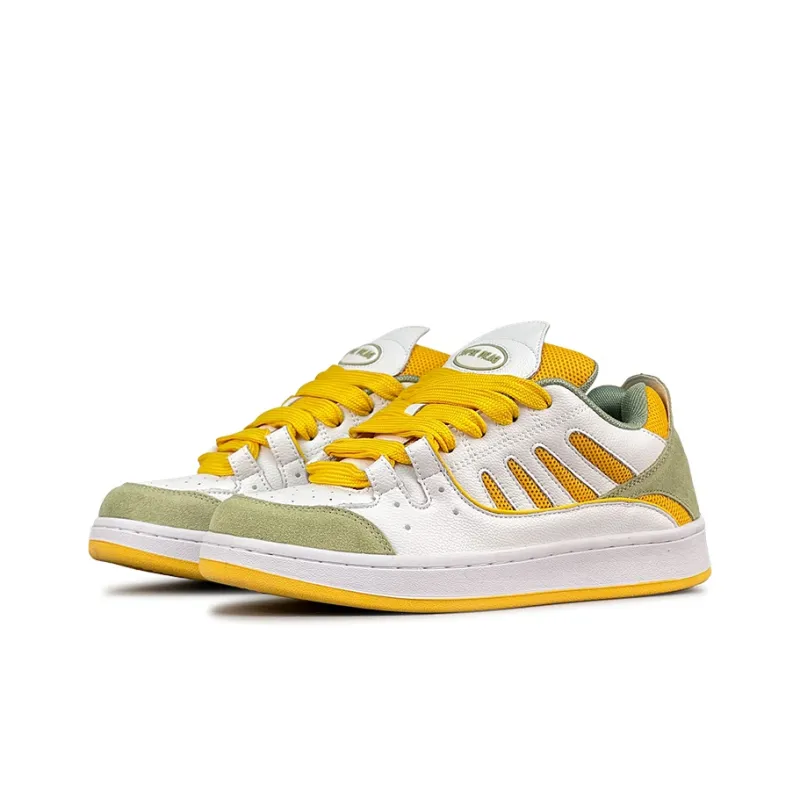 LuzaoT SUPER DRAG Puffy Shoes Low-Top Skateboard Shoes Unisex-1