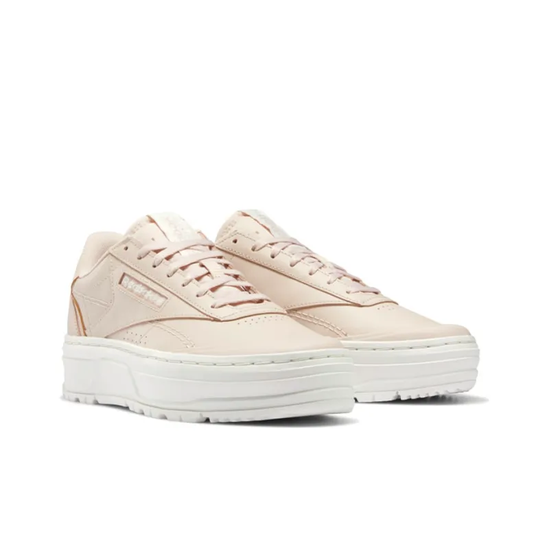 Reebok Club C Double Geo Soft Ecru Women's-2
