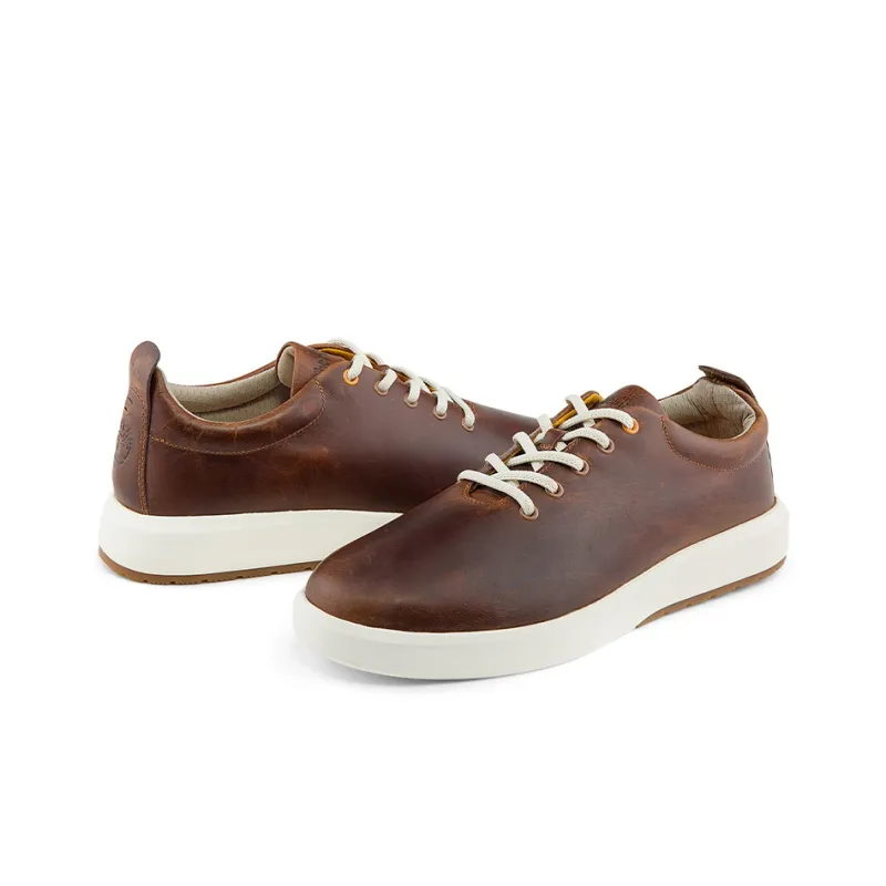 Timberland Truecloud Ek+ Leather Trainers 'Brown'-4