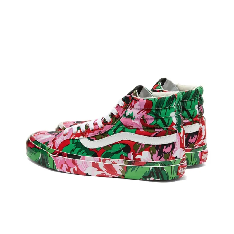 Vans Sk8 Hi Kenzo Floral Red-2