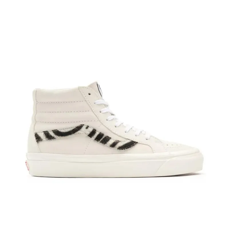 Vans SK8 Hi 38 DX Anaheim Factory-True White Zebra-1
