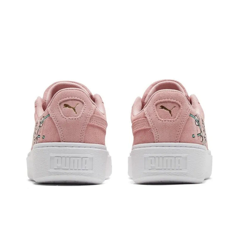 PUMA Platform Floral 'Pink Blue' Women's-4