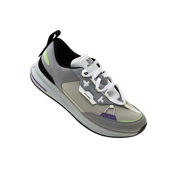 EQLZ EQUALIZER THE ROOTS By GOKU Soil, Creation From Nothing Skateboard Shoes Unisex Paradise Gray-1