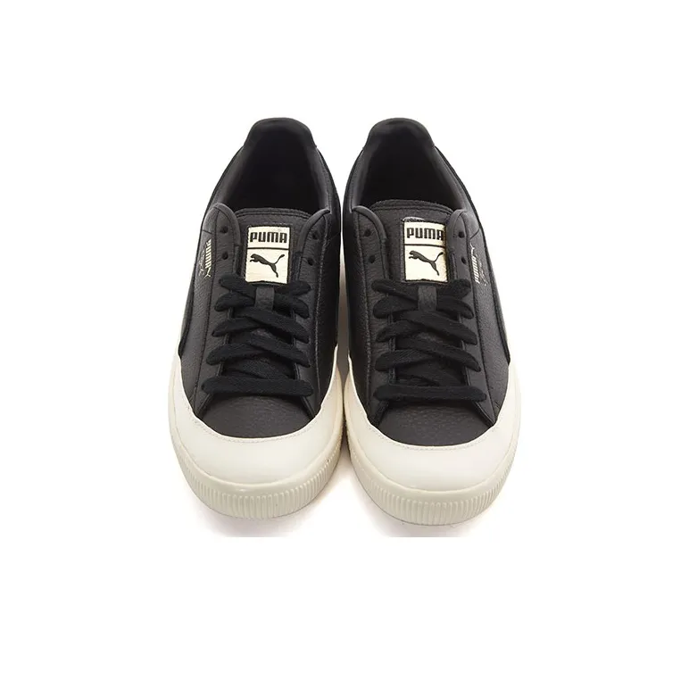 PUMA Clyde Shoes Black/White-2